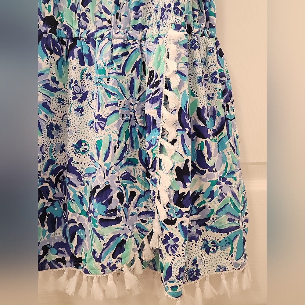 Lilly‎ Pulitzer jarret romper, size S, floral - Picture 8 of 10